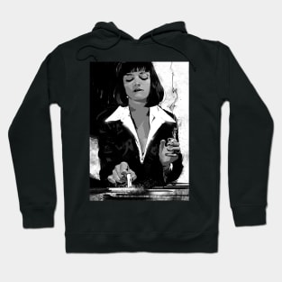 Mia Wallace BW Hoodie